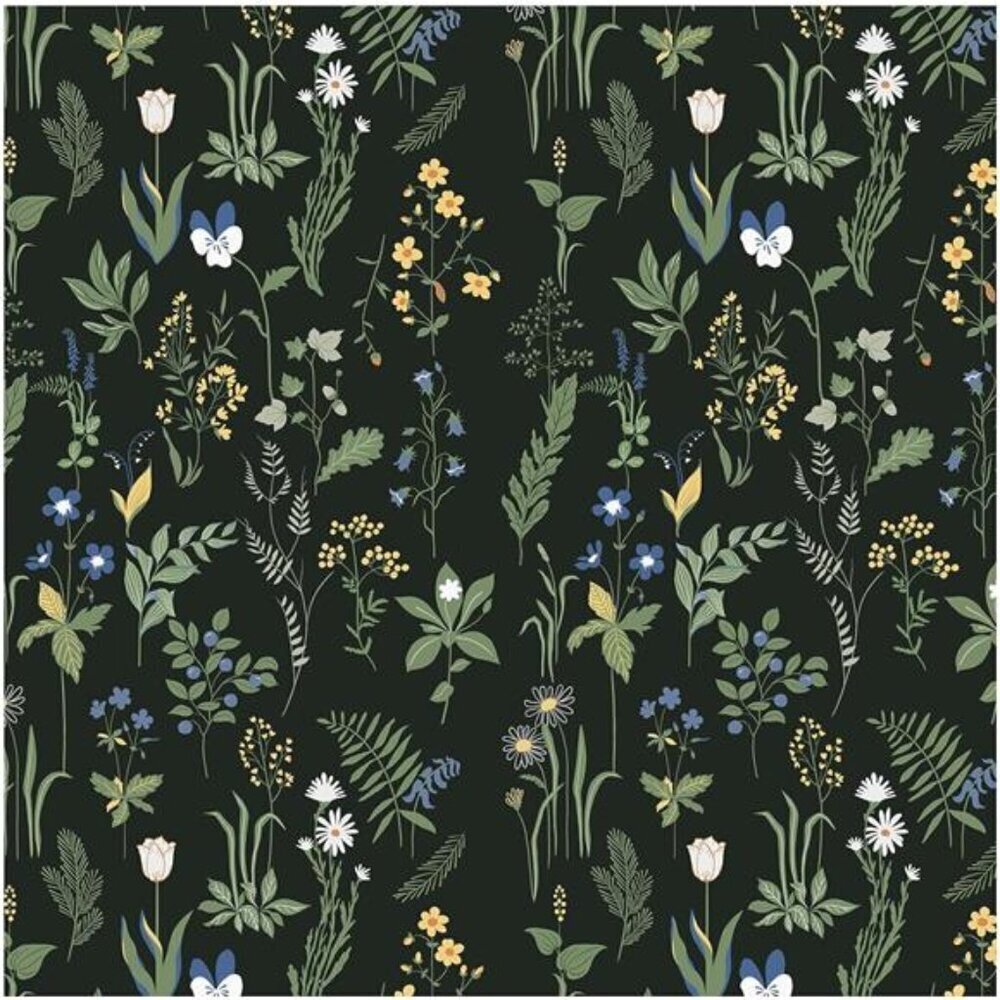 Boho Floral Peel Stick Wallpaper 17.5x118 Bedroom